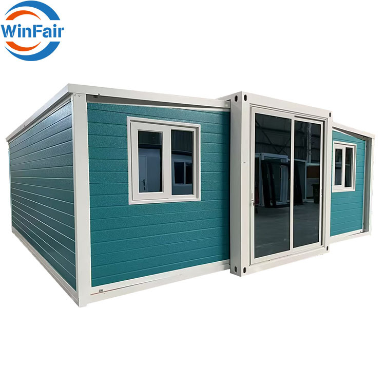 WinFair Luxury Portable Prefabricated Expandable Living 20Ft 2 Bedroom Container House Modelar Home Prefab Modern House