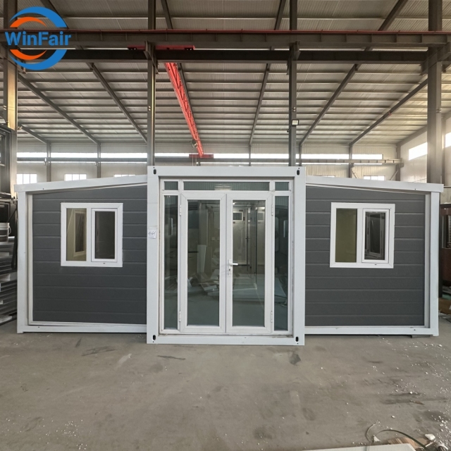 WinFair Mobile Expandable Prefab House Prefabricated Luxury Homes Prefab Modern House 1 Room Low Cost With Restroom Outdo