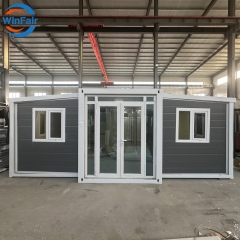 WinFair Mobile Expandable Prefab House Prefabricated Luxury Homes Prefab Modern House 1 Room Low Cost With Restroom Outdo