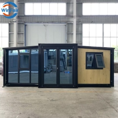 WinFair 2 Bedroom Prefab Tiny Luxury Homes Prefab Modern Prefabricated 20Ft Container Expandable Folding House With Toilet