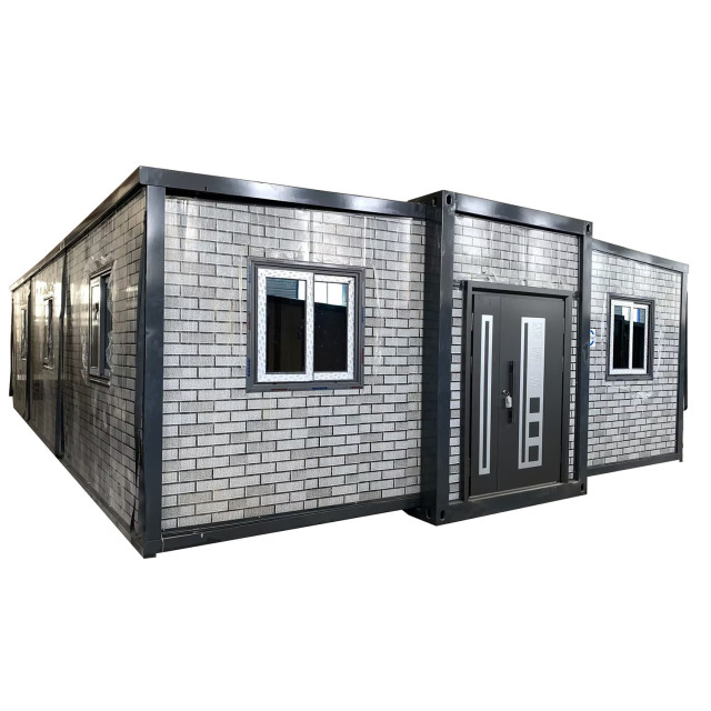WinFair Luxury 2 Bedroom House Prefabricated 40 Ft Prefab Expandable Foldable Container House With Full Bathroom