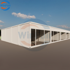 WinFair Portable Single Floor Prefab 20 Foot House Modular Export Sandwich Panel Container House Office Wholesale From China