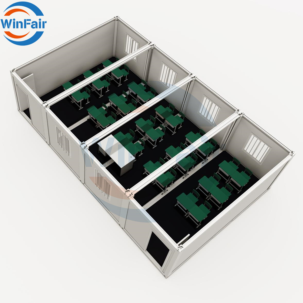 WinFair China Luxury Living Mobile Folding Container Prefab Prefabricated Modular Home House Villa Module Container for Sale