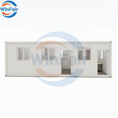 WinFair Mini Modular Anti Earthquake Prefab 40Foot Coffee Shop Prefabricated Detachable Container Mobile House Work Camp Georgia