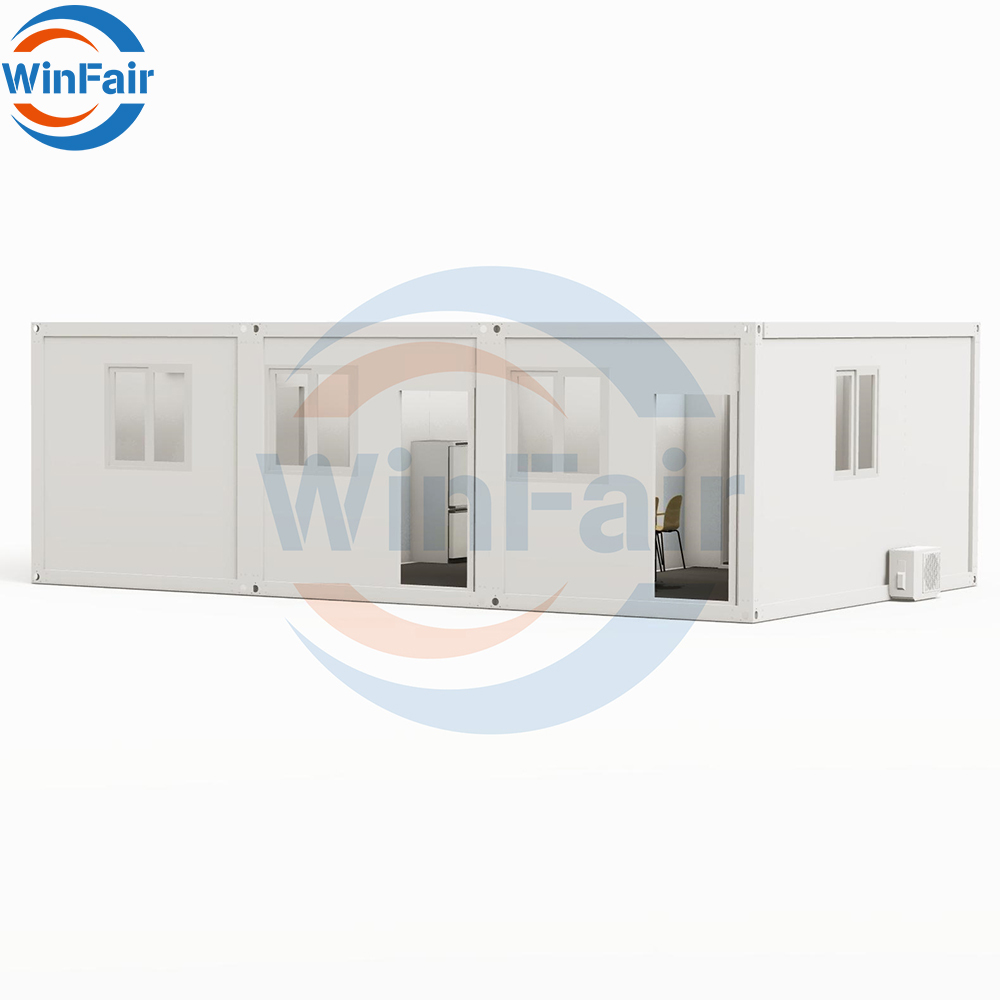 WinFair 20Ft Eco-Friendly Prefab Mobile Cafe New Buildable Mini Container Modular Guest House Tiny Homes Style 30M2 Hawaii