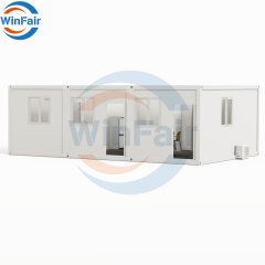 WinFair Swedish Eps Prefab Country Portable Economic Prefabricated 20 Feet Container Modular Houses Villa Mansion Kitchen Toilet