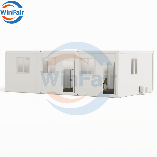 WinFair Mini Modular Anti Earthquake Prefab 40Foot Coffee Shop Prefabricated Detachable Container Mobile House Work Camp Georgia