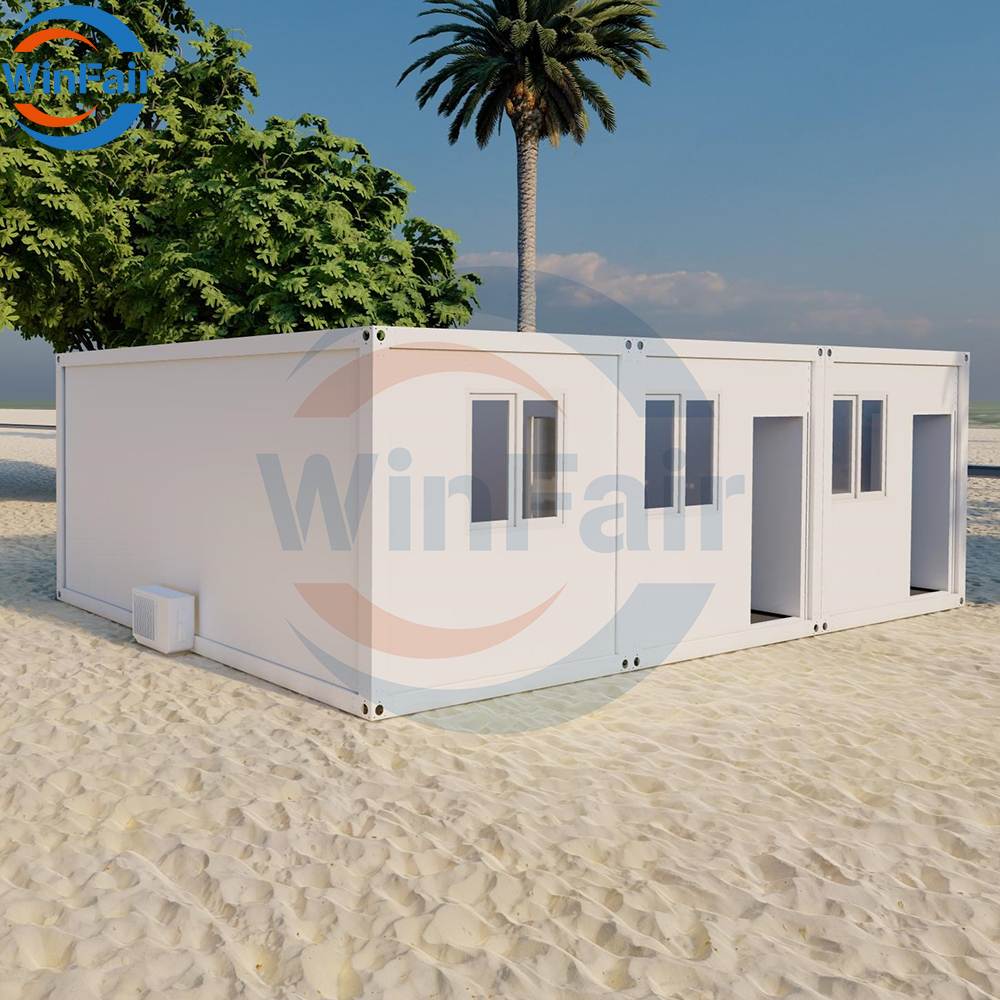 WinFair Modular Granny Flat House Prefabricated Prefab Metal Villa Living Container Module Home House Build Design From China