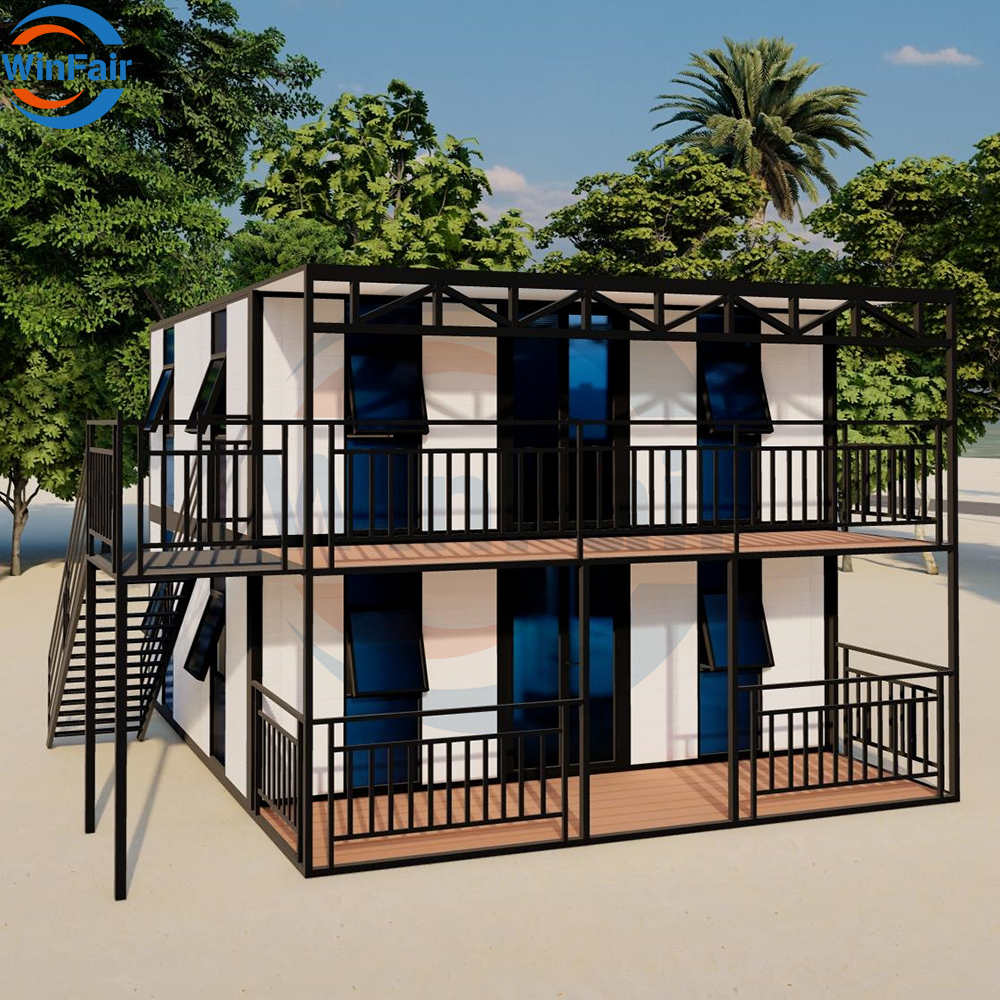WinFair Chinese Cheap Expandable Prefab Prefabricated Tiny Modular Fold Out Container House Prices Turkey With Customized Color