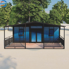 WinFair Venezuela Modular Prefabricated Prefab Homes 4 Bedroom 40 Ft Mobile Pod Expandable Container Module Houses With Terrace