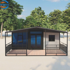 WinFair Prefab Price Prefabricated Luxury Folding Container Villa Beach Modular Tiny House Mobile Home With Toilet For Albania