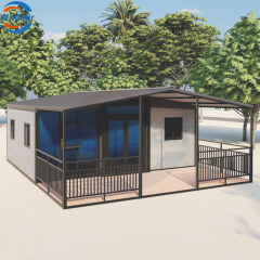 WinFair Prefab Price Prefabricated Luxury Folding Container Villa Beach Modular Tiny House Mobile Home With Toilet For Albania