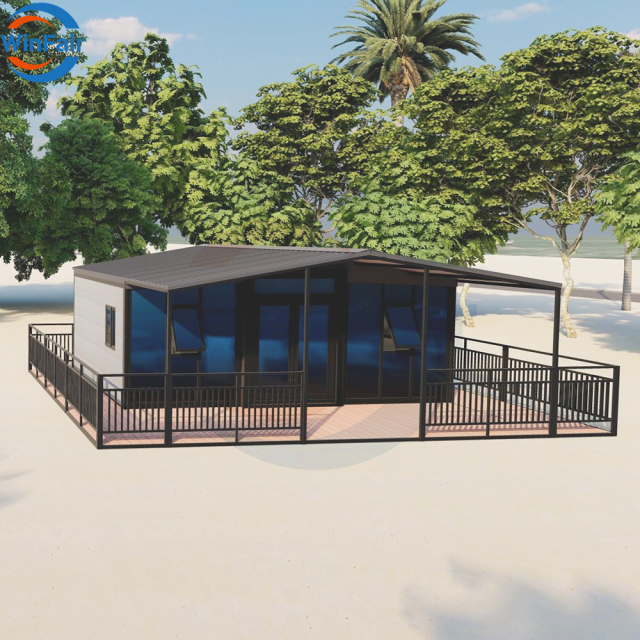 WinFair Hobbit Hot Style Competitive Price Luxury House For Mobile Prefabricated Villa Mini Ready Houses Modular Container Home