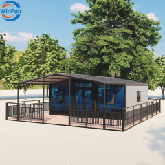 WinFair Hobbit Hot Style Competitive Price Luxury House For Mobile Prefabricated Villa Mini Ready Houses Modular Container Home