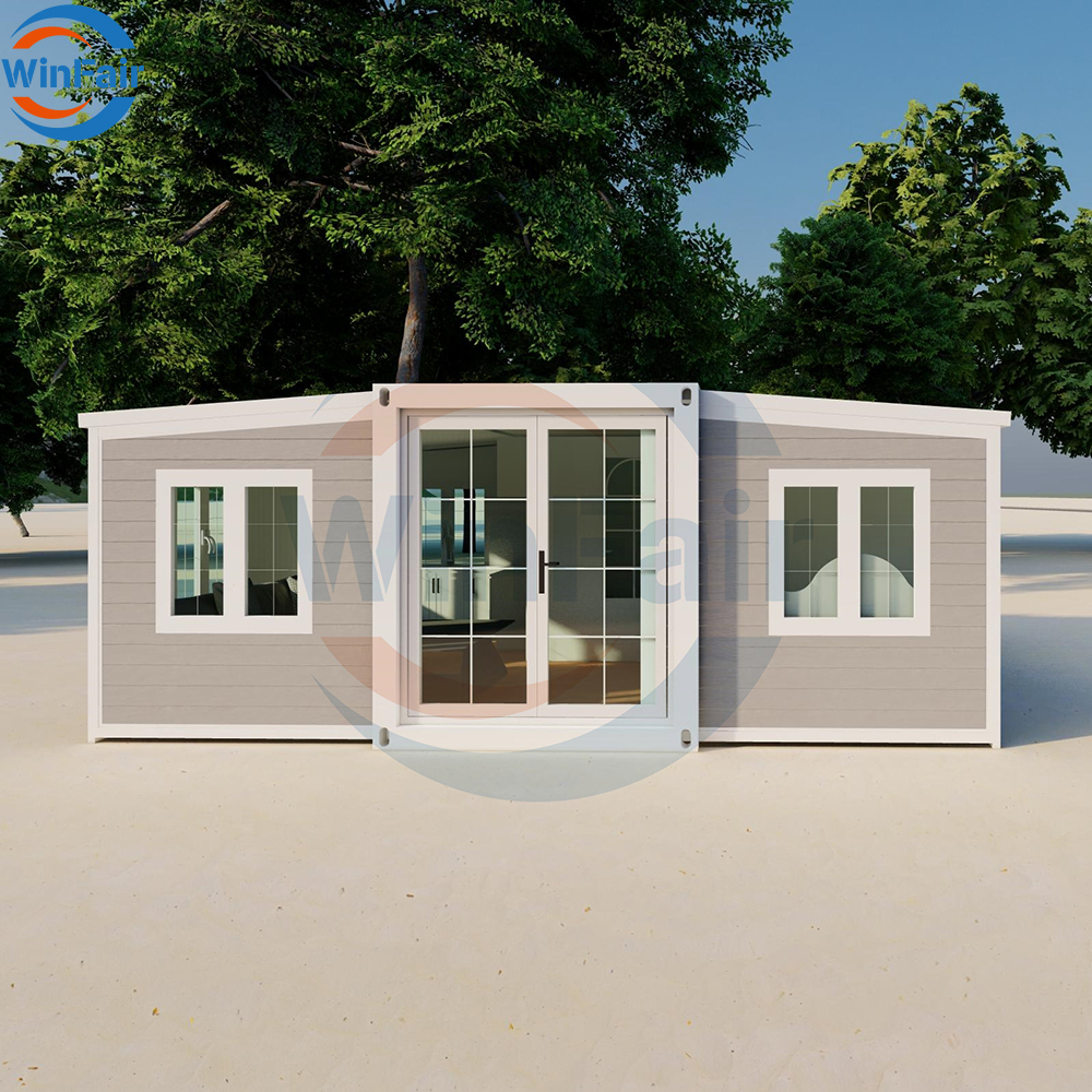 WinFair Wholesale Price Frefable Mobile House Australia Standard Living Expandable Container Tiny Prefab Homes House 2 Bedroom