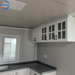 WinFair Luxury Low Price Portable Prefab Container Prefabricated Tiny Mini House Villa Granny Flat 2 Rooms Poland With Bathroom