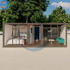 WinFair Good Price Luxury Living Home Container House Modular Foldable Expandable Prefab Tiny House Modern With Bathroom Kuwait