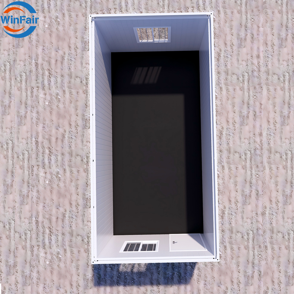 WinFair Golden Supplier Quick Assembly Detachable Single Room Prefab Prefabricated Modular Living Container Home House Modern