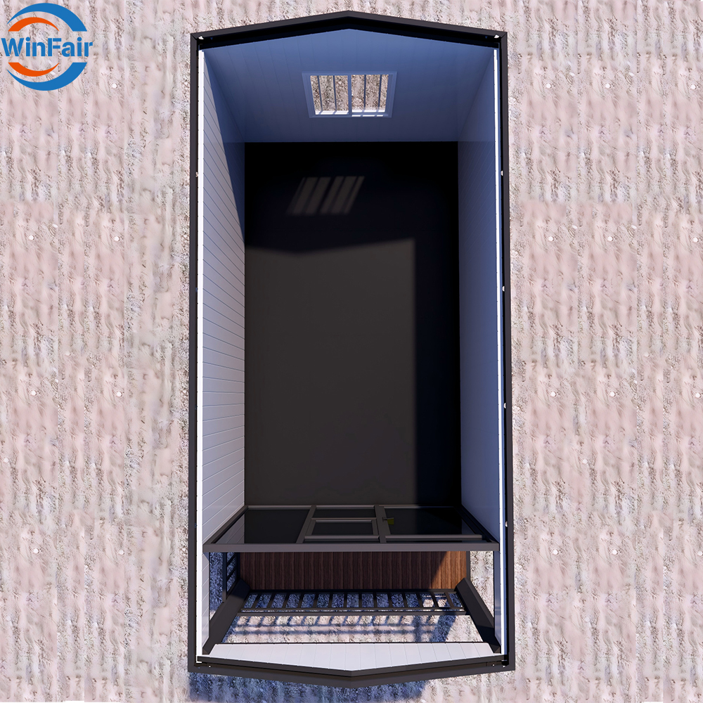 WinFair 20 Feet Modular Granny Flat Portable Modern Mobile Movable Prefab House Container Homes Villa Detachable-Container-House