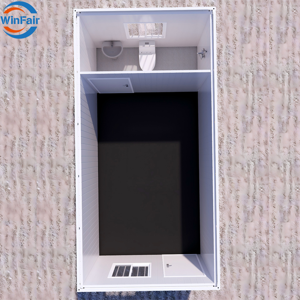WinFair Wholesale Good Price Detachable Prefab Modular Portable Mini Tiny Container House Prefabricated Modern Luxury Villa