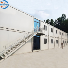 WinFair China Mini Luxury Small Villa House Modern Two Story Prefab Module Mobile Tiny Container House Prefabricated China
