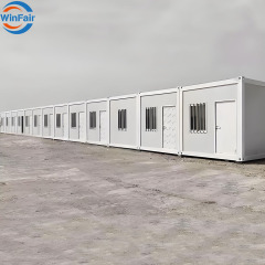 WinFair Mini Ready 20 Feet Modular Granny Flat Uae Container-House Modern Prefab Mobile Office House Custom Large Villa China
