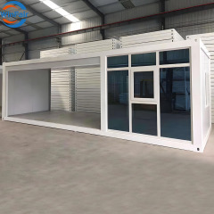 WinFair Competitive Price Prefab Modular Cafe Homes/Prefabricated Panel Folded Mobile Houses Low Cost Prefab-Coffee-House
