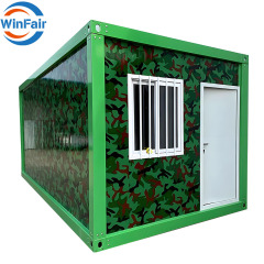 WinFair Hurricane Proof Cheap Prefab Modern Prefabricated Detachable Container House 20 Ft Modular Villa In Panama For Sale
