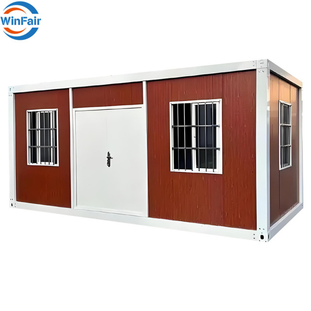 WinFair Sandwich Panel Mobile 20 Feet Modular Homes Prefab Uae Container-House Portable Prefabricated House Modern Villa Mansion