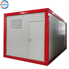 WinFair Luxury Villa Prefab House Prefabricated China Modular Tiny Container House Modular With Bathroom Dominican Republic