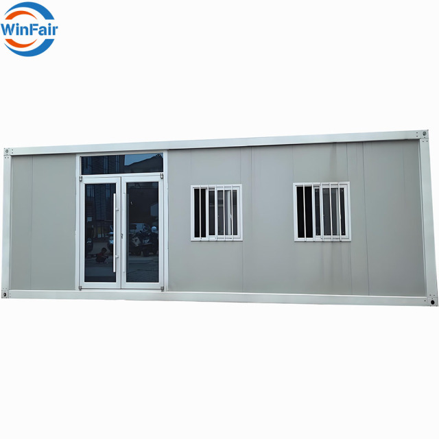 WinFair Movable Modular Luxury Container House Villa 20Ft 1 Bedroom Apartment In Jamaica For Sale Prefabric Movable Container