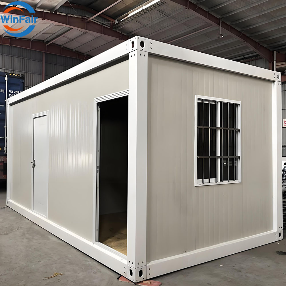 WinFair Romania Steel Portable Mobile Detachable Tiny Modular Container House Prefabricated Homes Villa Prefab House 20 Feet