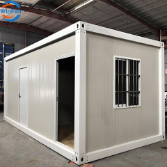 WinFair Romania Steel Portable Mobile Detachable Tiny Modular Container House Prefabricated Homes Villa Prefab House 20 Feet
