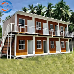 WinFair Wholesale Low Price Container 2 Floor Prefabricated Prefab Mobile Houses Modular Home With Bathroom Manufacturers