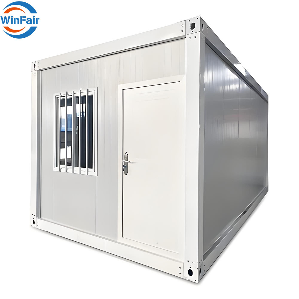 WinFair 20 Ft Luxury Beach Modern Small Modular Container House Villa Prefabricated Homes Warehouse With Customized Color