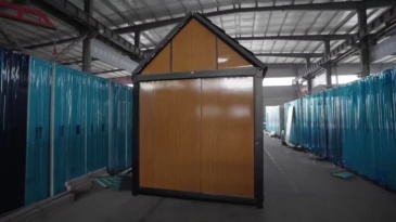 WinFair Low Cost 20Ft Portable Tiny Triangle Roof Modern Prefab Modular Office Mobile Fiji-Container-House Container Home House