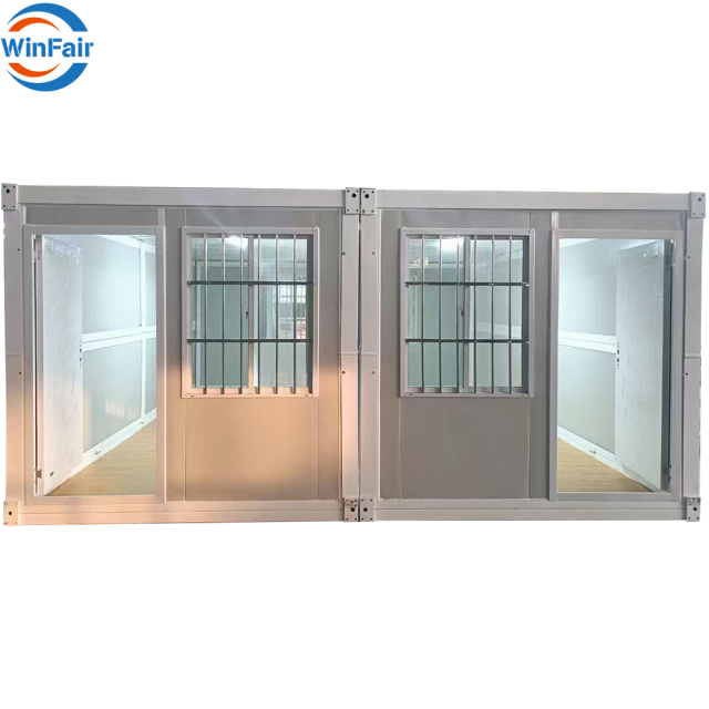WinFair Luxury Prefabricated Folding Steel Portable Modular Prefab Houses Containers House 20Ft Tiny Home Casa Modular Home