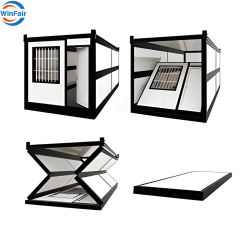 WinFair China Luxury Portable Prefab Modular Steel Folding Living Tiny Mobile Container Homes Office Prefab House Jordan Price