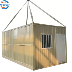 WinFair Low Cost 20Ft Portable Mobile Modern Modular Prefab Living Folding Container Module Prefabricated Tiny Home House