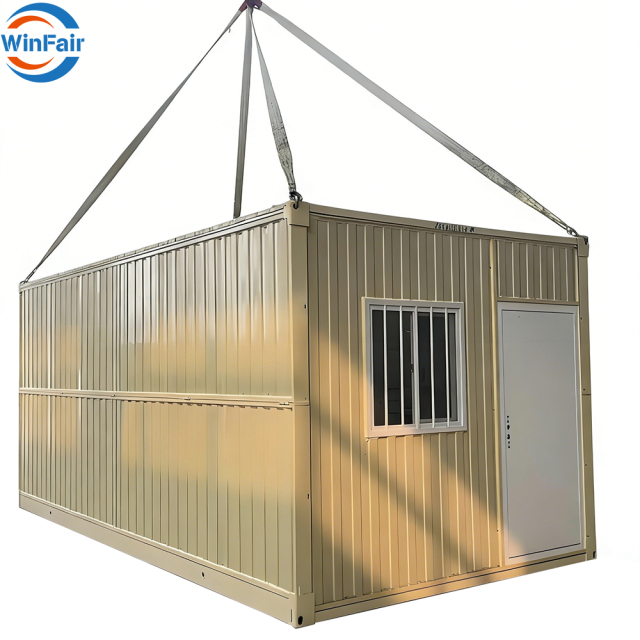 WinFair Low Cost 20Ft Portable Mobile Modern Modular Prefab Living Folding Container Module Prefabricated Tiny Home House