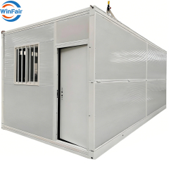 WinFair Low Price Portable Puerto Rico Prefabricated Modular Folding Prefab Modern 20 Ft Container House Villa Luxury Living