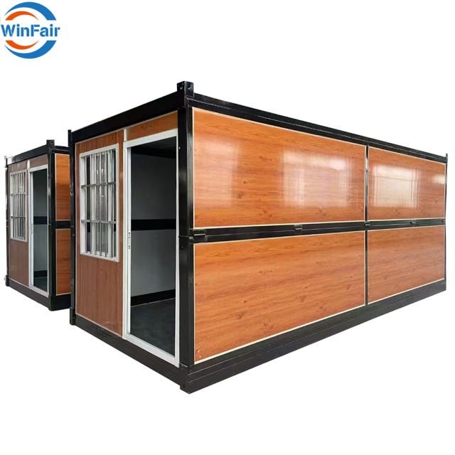 WinFair Mexico Prefab Modular Homes Villa 20Ft Tiny Container Cheap Modern Folding Prefabricated House Module for Sale Luxury