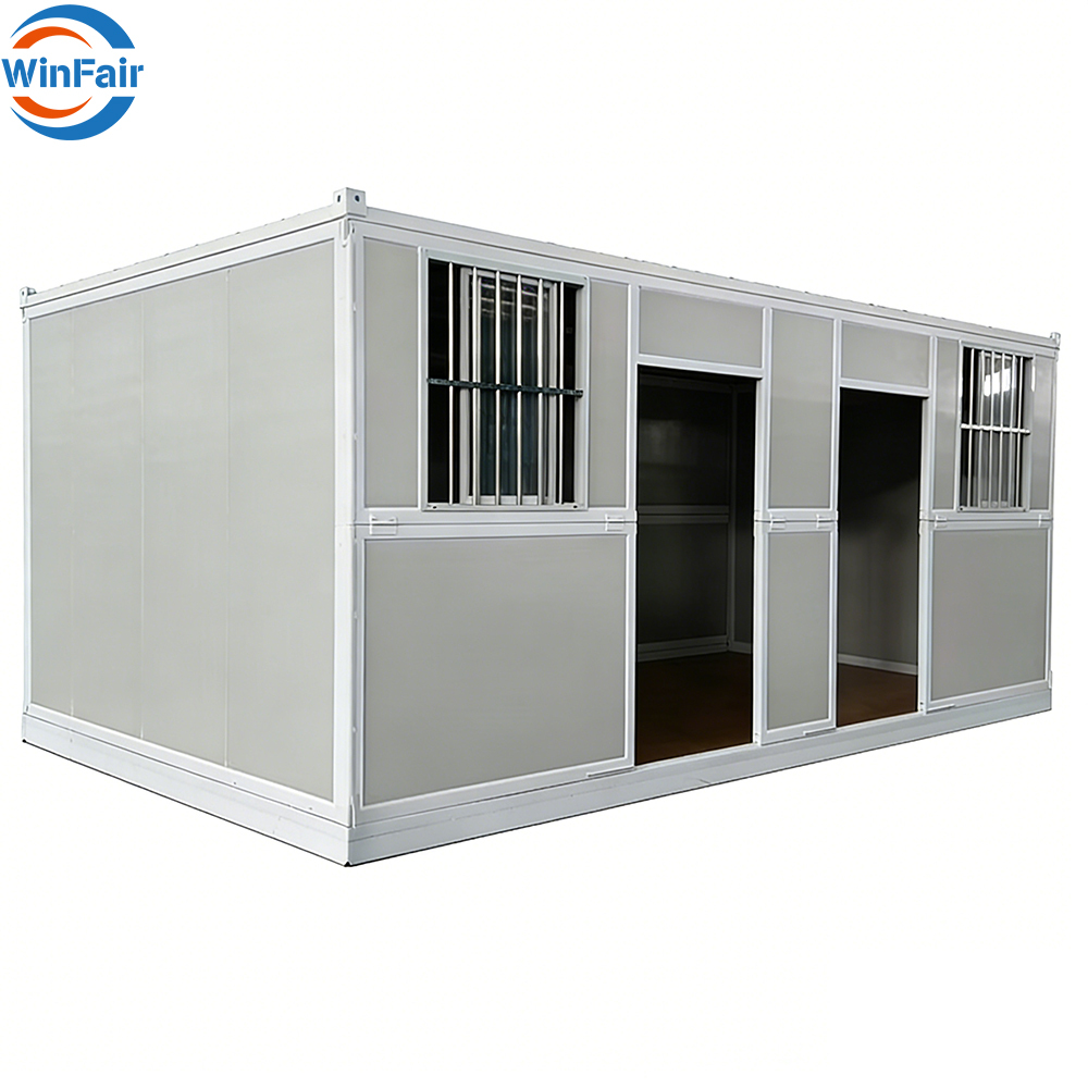 WinFair China Prefabricated Steel Modular Homes Prefab 20Ft Collapsible Villa Container Houses Module Colombia Luxury for Sale