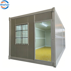 WinFair Wholesale Low Cost Price Frefable Model Mobile Modern Modular Prefab Prefabricated Steel Frame Container House 20 Ft