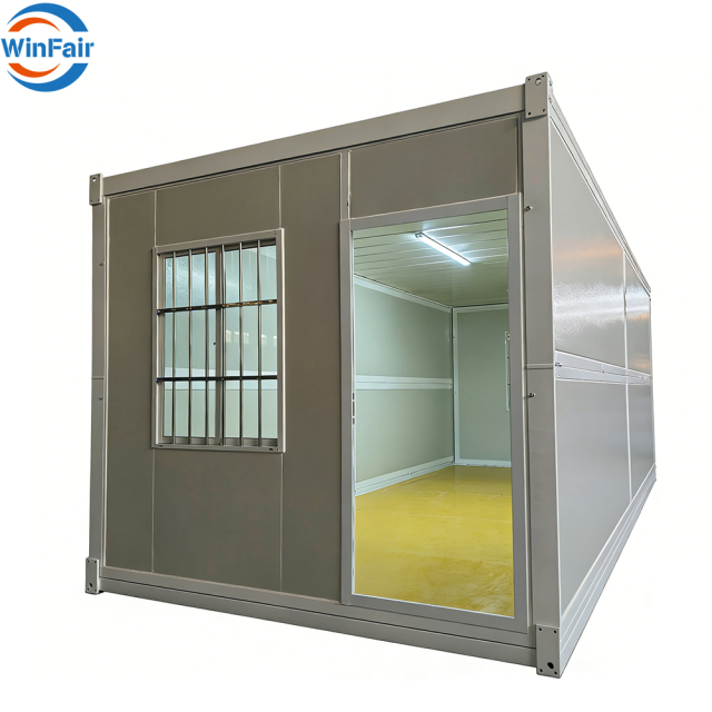 WinFair Wholesale Low Cost Price Frefable Model Mobile Modern Modular Prefab Prefabricated Steel Frame Container House 20 Ft