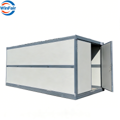 WinFair Mobile Homes House Storage Building Modular Prefabricated Folding Modern 20Ft Prefab Container House for Warehouse