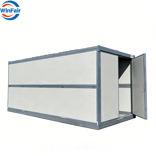 WinFair Mobile Homes House Storage Building Modular Prefabricated Folding Modern 20Ft Prefab Container House for Warehouse