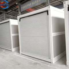 WinFair Low Cost Portable Prefabricated Luxury Folding Small Container House Modulaable Container With Garage Villa Fast Fold