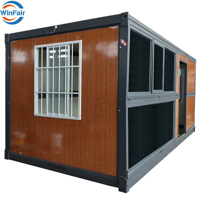 WinFair Mini Portable Luxury Casa Modular 20Ft Folding Prefab Prefabricated Tiny House Module Villa Containers Home House
