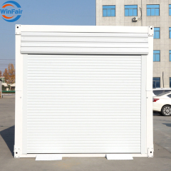 WinFair Fold Prefab Small Prefabricated Tiny 20 Foot Single Room Luxury Portable Modular Container House Homes Mobile Garage